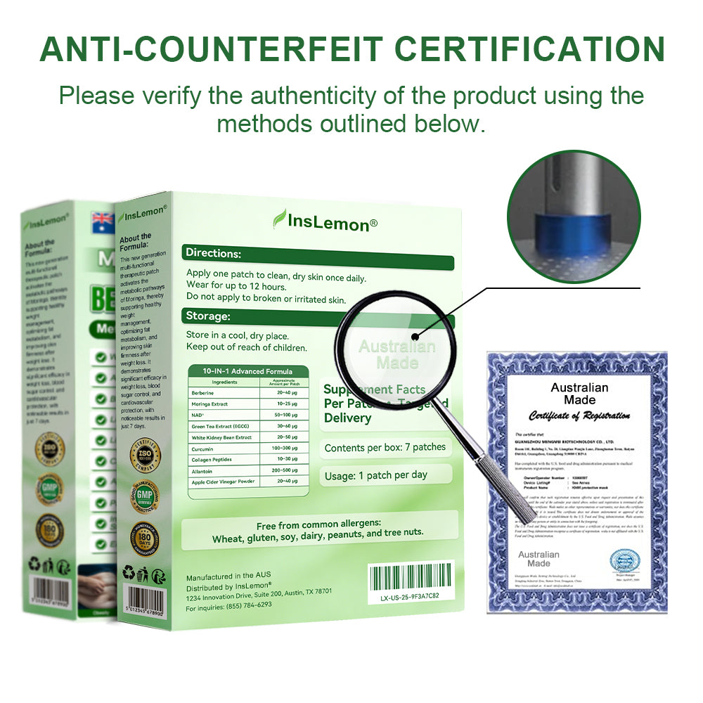 𝐈𝐧𝐬𝐋𝐞𝐦𝐨𝐧® 𝗠𝗼𝗿𝗶𝗻𝗴𝗮 × 𝗕𝗲𝗿𝗯𝗲𝗿𝗶𝗻𝗲 × 𝗔𝗠𝗣𝗞 𝟭𝟬-𝗶𝗻-𝟭 𝗠𝗲𝘁𝗮𝗯𝗼𝗹𝗶𝗰 𝗦𝘂𝗽𝗽𝗼𝗿𝘁 𝗡𝗮𝗻𝗼 𝗠𝗶𝗰𝗿𝗼𝗻𝗲𝗲𝗱𝗹𝗲 𝗣𝗮𝘁𝗰𝗵 (𝐉𝐮𝐬𝐭 𝐨𝐧𝐜𝐞 𝐚 𝐝𝐚𝐲, 𝐯𝐢𝐬𝐢𝐛𝐥𝐞 𝐜𝐡𝐚𝐧𝐠𝐞𝐬 𝐢𝐧 𝟕 𝐝𝐚𝐲𝐬） ✅ 𝐅𝐨𝐫 𝐨𝐛𝐞𝐬𝐢𝐭𝐲, 🅛🅞🅞🅢🅔 🅢🅚🅘🅝,𝐝𝐢𝐚𝐛𝐞𝐭𝐞𝐬, 𝐬𝐥𝐞𝐞𝐩 𝐚𝐩𝐧𝐞𝐚, 𝐣𝐨𝐢𝐧𝐭 𝐢𝐬𝐬𝐮𝐞𝐬, 𝐚𝐧𝐝 𝐦𝐨𝐫𝐞🌟